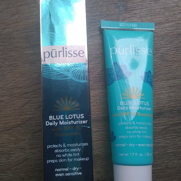 purlisse blue lotus daily moisturizer